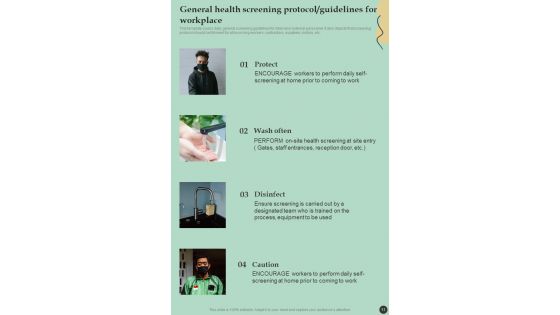Pandemic Preparedness And Response Playbook For Businesses Template