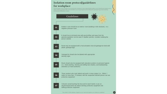 Pandemic Preparedness And Response Playbook For Businesses Template