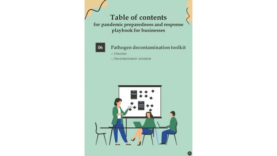 Pandemic Preparedness And Response Playbook For Businesses Template