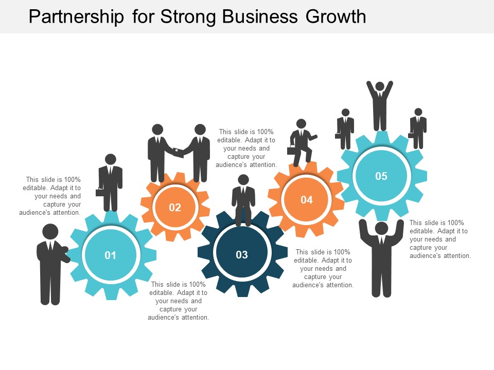 Partnership For Strong Business Growth Ppt PowerPoint Presentation Show Background Images
