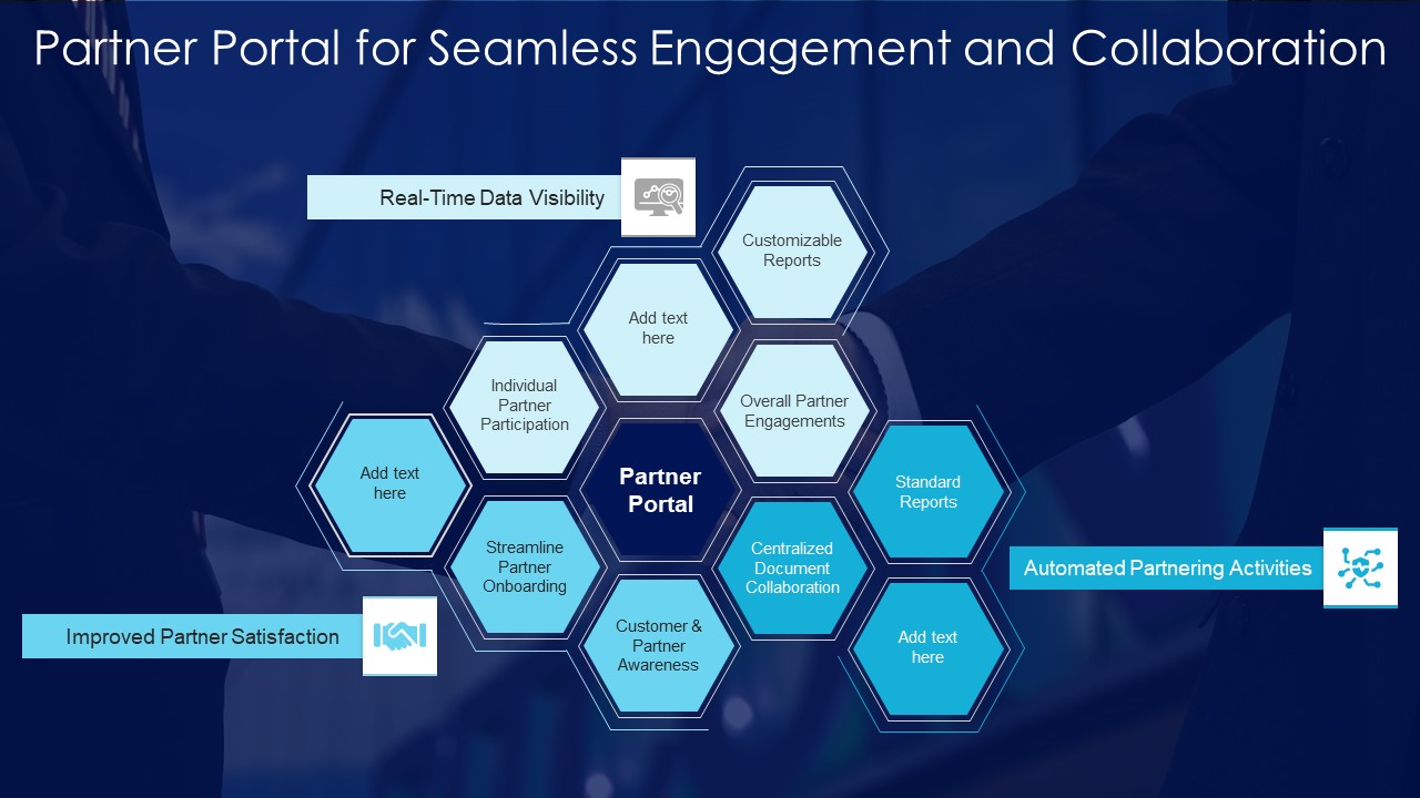 Partnership Management Strategies Partner Portal For Seamless Engagement And Collaboration Clipart PDF