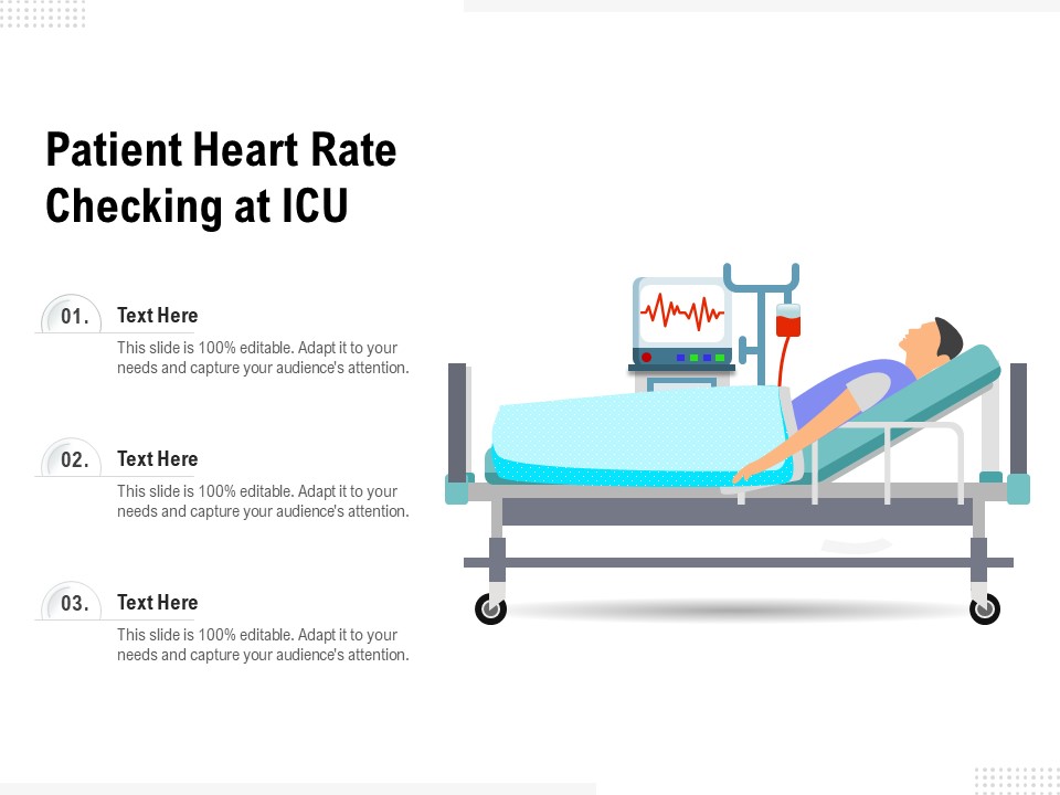 Patient Heart Rate Checking At ICU Ppt PowerPoint Presentation Professional Mockup PDF