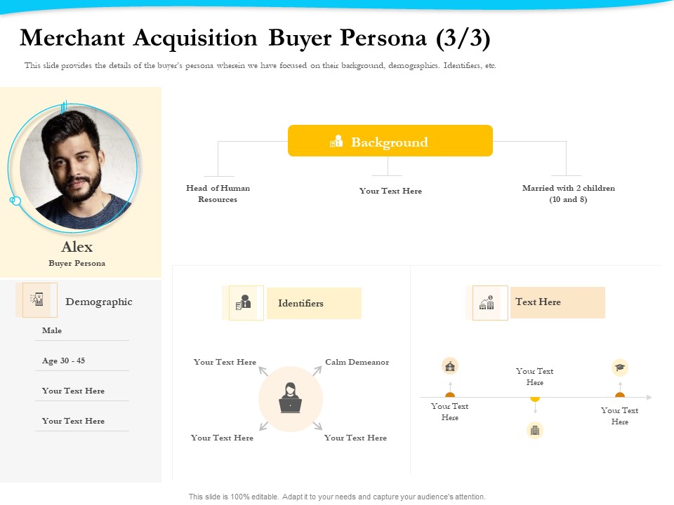 Payment Processor Merchant Acquisition Buyer Persona Calm Ppt Ideas Visuals PDF
