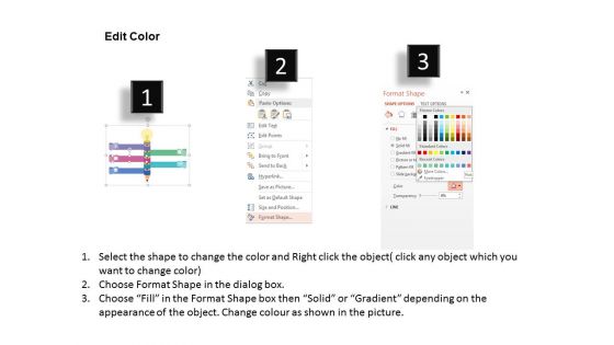 Pencil Bulb Infographic For Ideas Display Powerpoint Templates