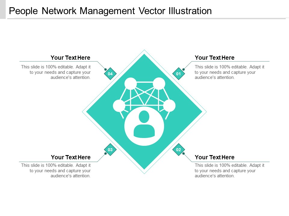 People Network Management Vector Illustration Ppt PowerPoint Presentation File Example PDF