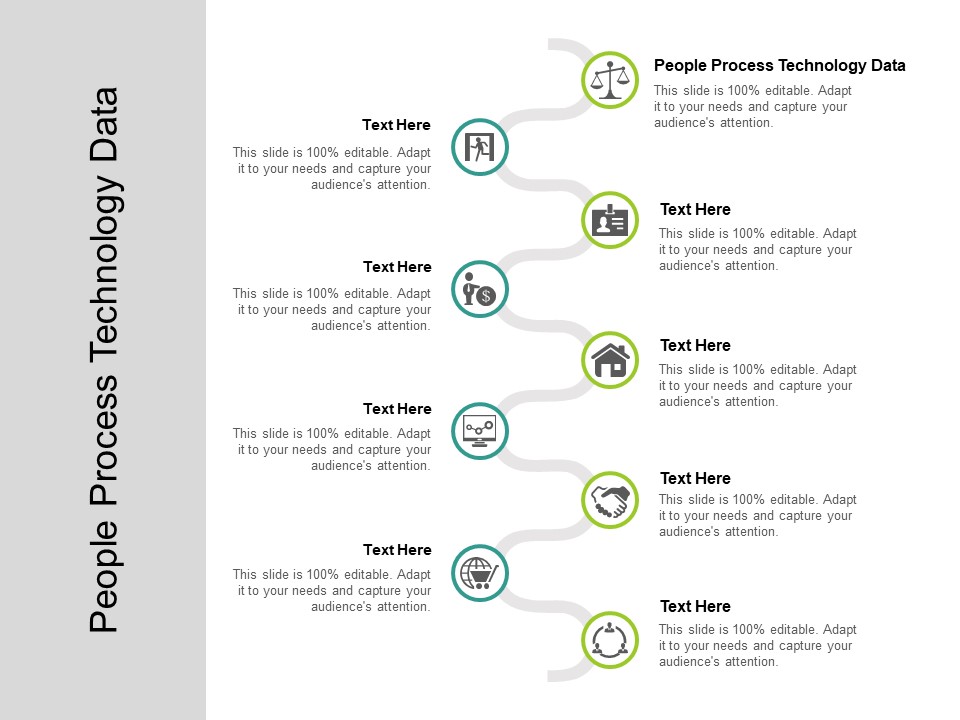 People Process Technology Data Ppt PowerPoint Presentation Ideas Images Cpb