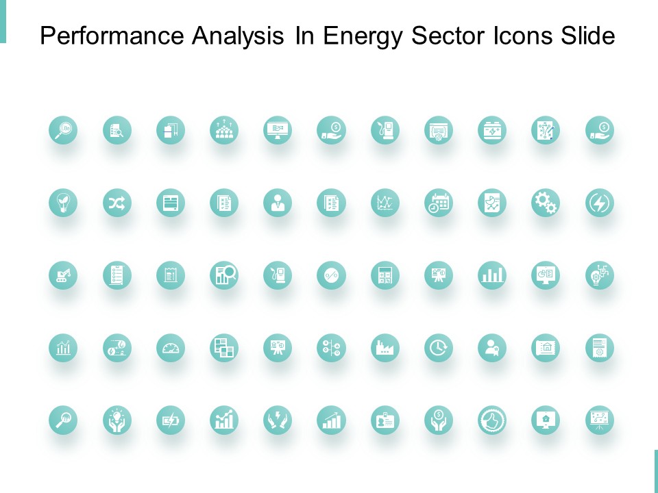 Performance Analysis In Energy Sector Icons Slide Growth Ppt PowerPoint Presentation Model Gallery