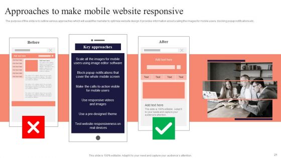 Performing Mobile SEO Audit To Analyze Web Traffic Ppt PowerPoint Presentation Complete Deck With Slides