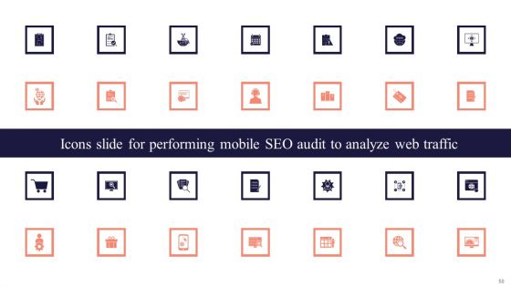 Performing Mobile SEO Audit To Analyze Web Traffic Ppt PowerPoint Presentation Complete Deck With Slides