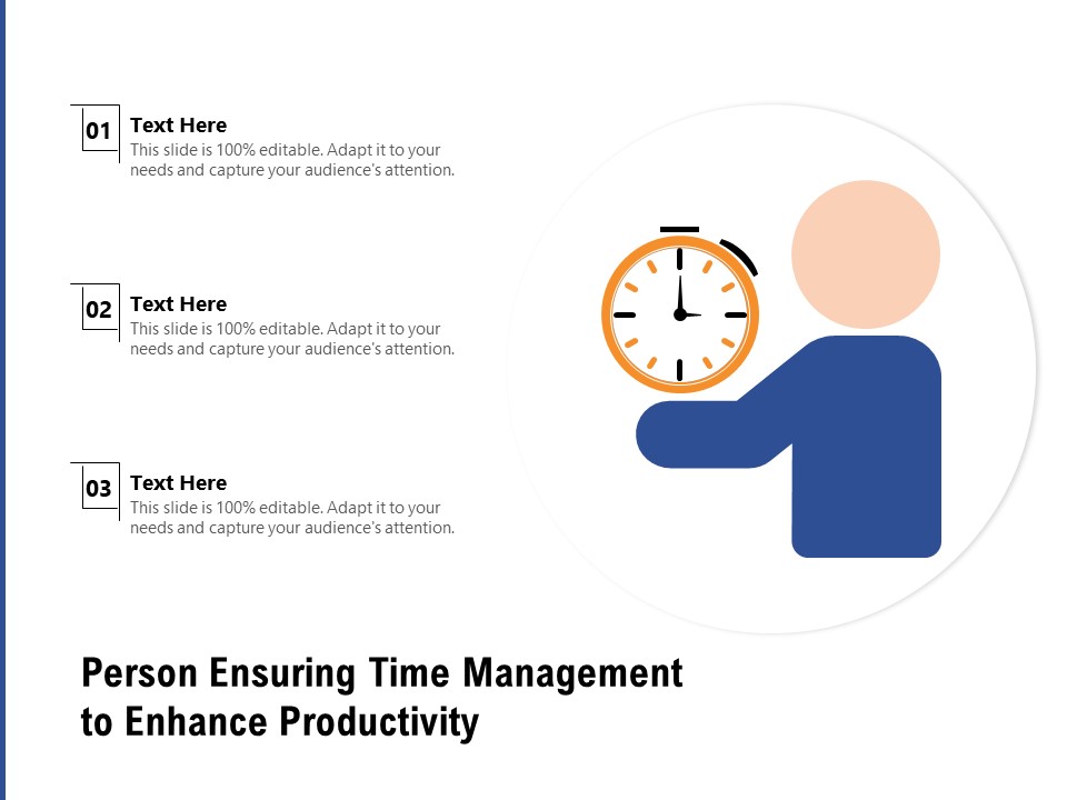 Person Ensuring Time Management To Enhance Productivity Ppt PowerPoint Presentation File Inspiration PDF