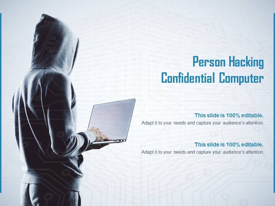Person Hacking Confidential Computer Ppt PowerPoint Presentation Outline Design Ideas