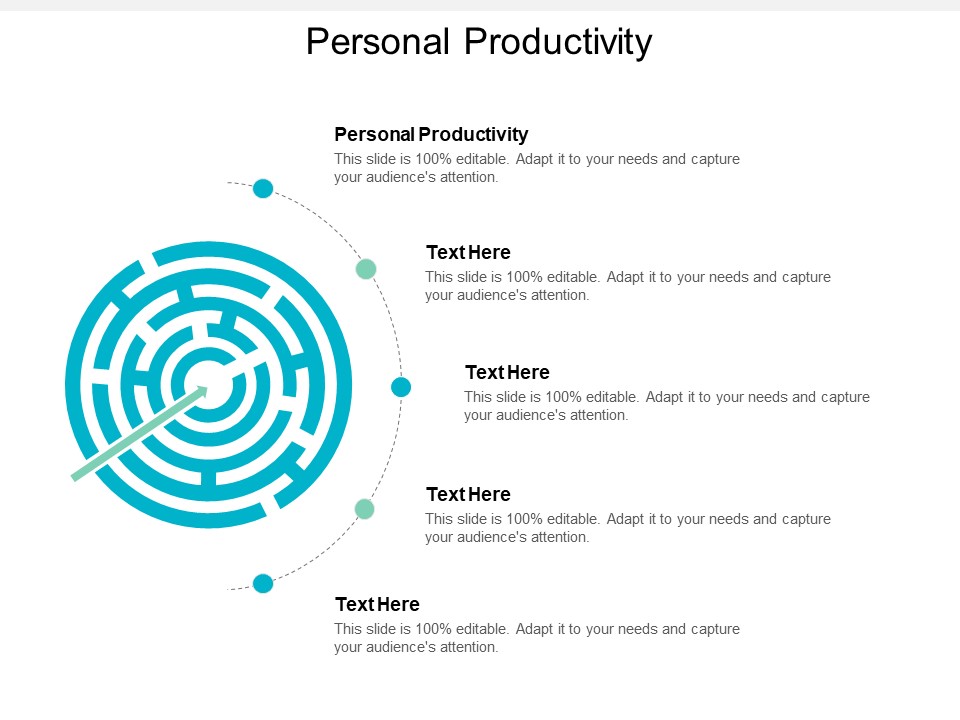 Personal Productivity Ppt PowerPoint Presentation Infographic Template Templates Cpb