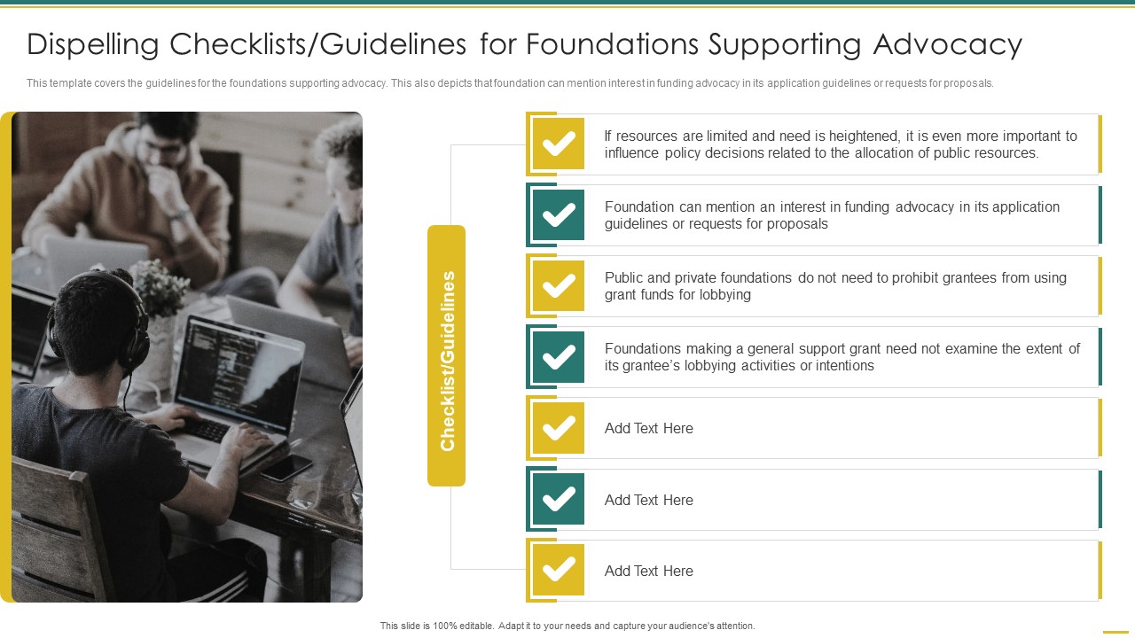 Philanthropy Defense Playbook Dispelling Checklists Guidelines For Foundations Inspiration PDF