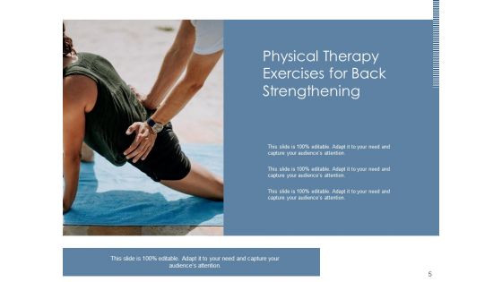 Physiotherapy Weakness Leg Stretching Ppt PowerPoint Presentation Complete Deck