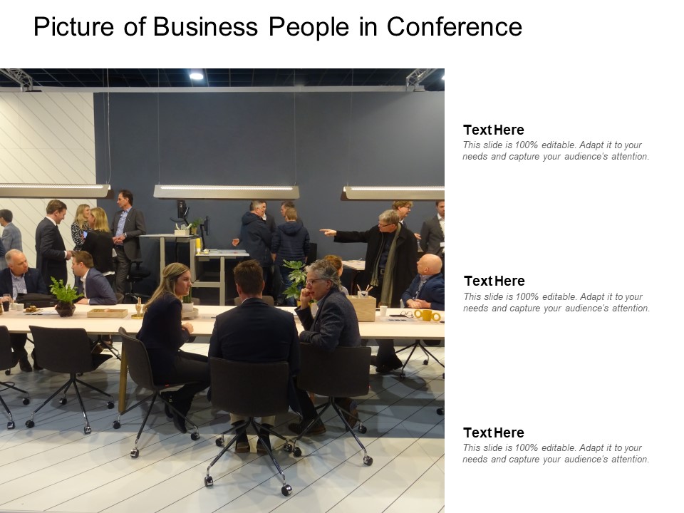 Picture Of Business People In Conference Ppt PowerPoint Presentation Icon Template