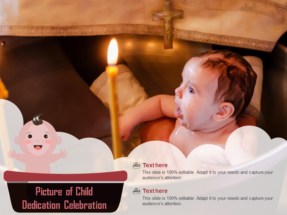 Picture Of Child Dedication Celebration Ppt PowerPoint Presentation Visual Aids Diagrams