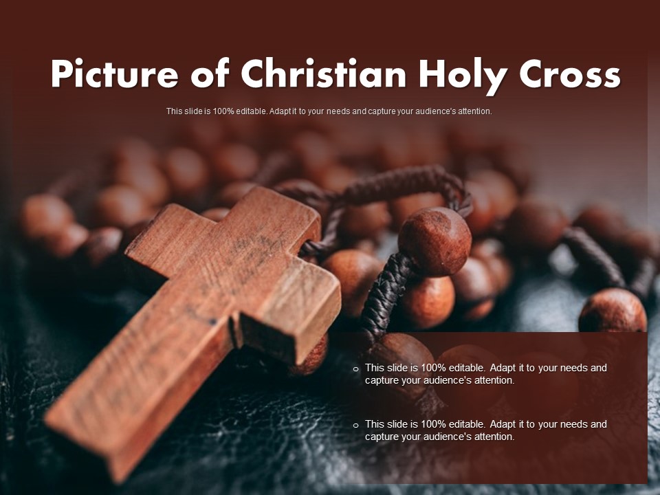 Picture Of Christian Holy Cross Ppt PowerPoint Presentation File Graphics PDF