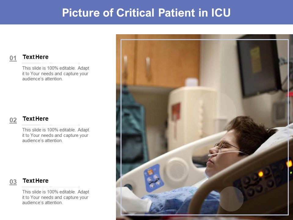 Picture Of Critical Patient In ICU Ppt PowerPoint Presentation Pictures Background Image PDF