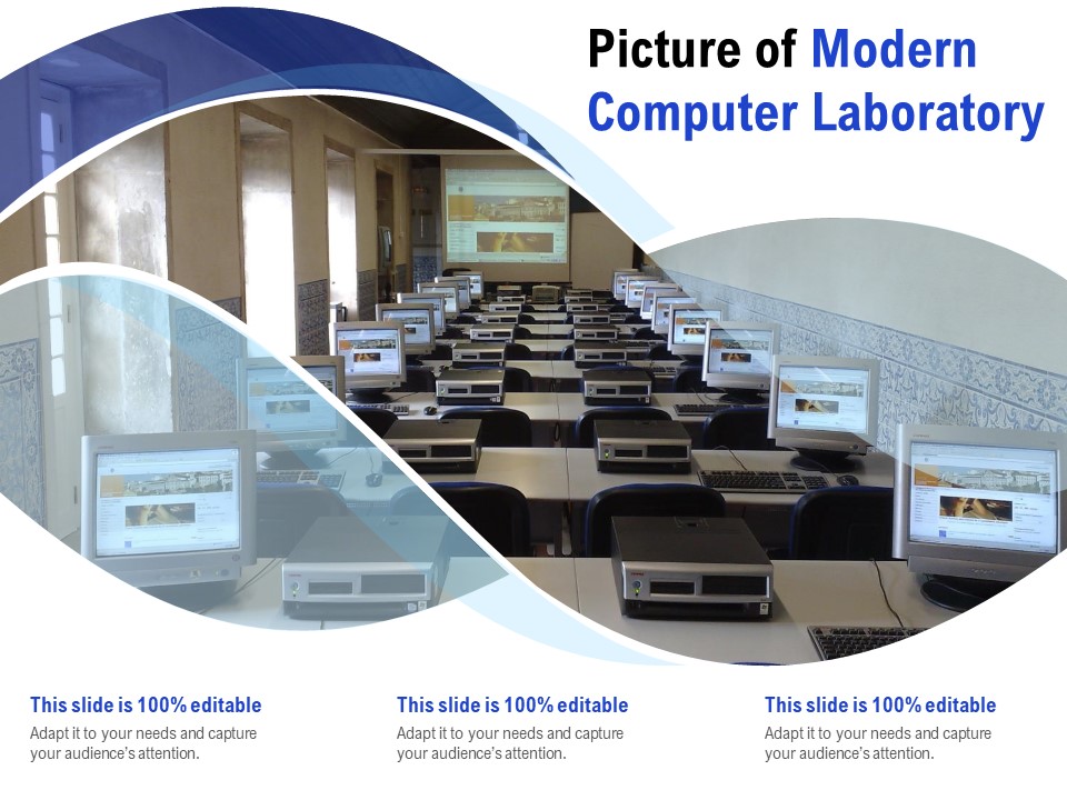 Picture Of Modern Computer Laboratory Ppt PowerPoint Presentation Inspiration Good PDF