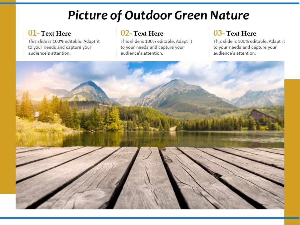 Picture Of Outdoor Green Nature Ppt PowerPoint Presentation Infographics Outline PDF