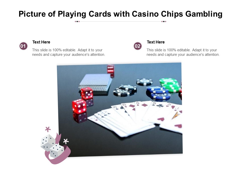 Picture Of Playing Cards With Casino Chips Gambling Ppt PowerPoint Presentation Inspiration Templates PDF