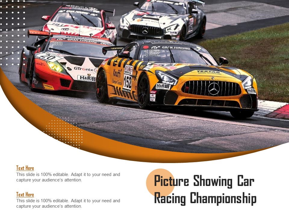 Picture Showing Car Racing Championship Ppt PowerPoint Presentation Pictures Graphic Tips PDF
