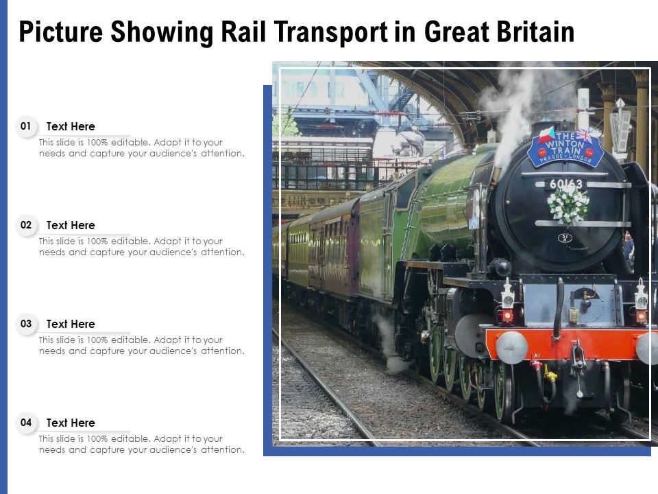 Picture Showing Rail Transport In Great Britain Ppt PowerPoint Presentation Summary Designs PDF