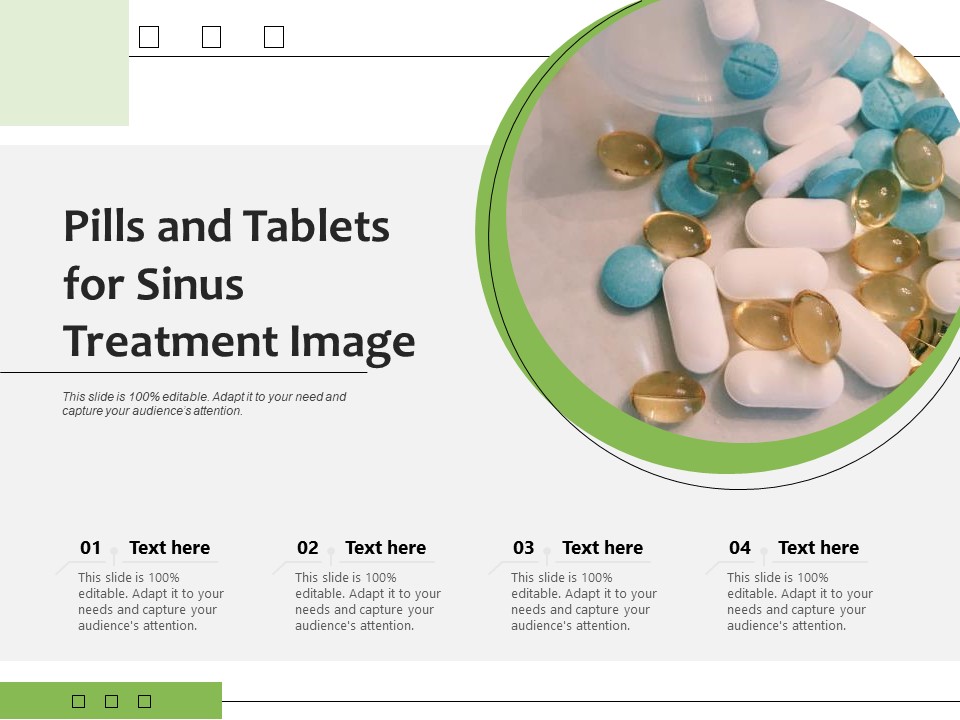 Pills And Tablets For Sinus Treatment Image Ppt PowerPoint Presentation Slides Gridlines PDF
