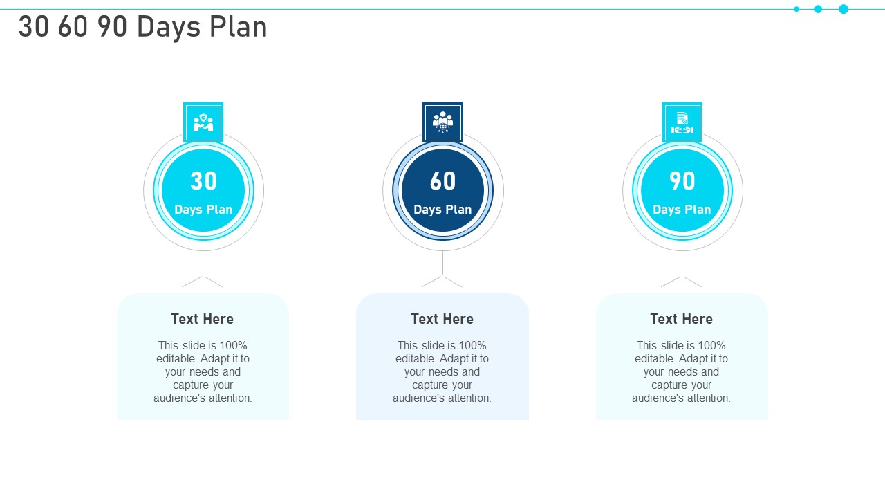 Pitch Deck For Raising Capital From Business Finances 30 60 90 Days Plan Ideas PDF