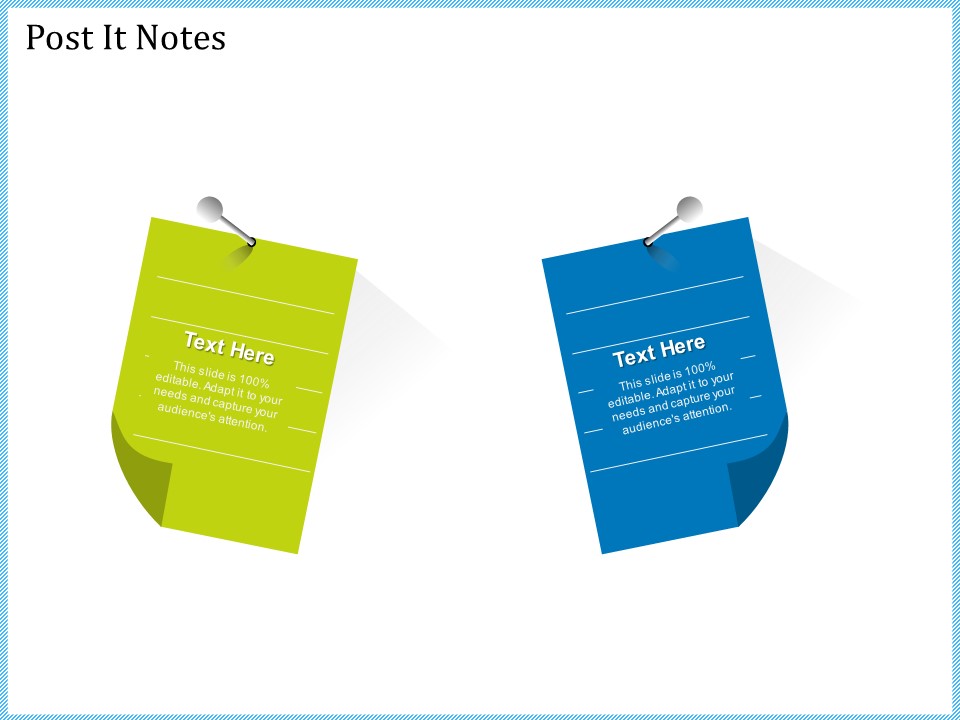 Pitch Deck For Short Term Debt Financing Post It Notes Topics PDF