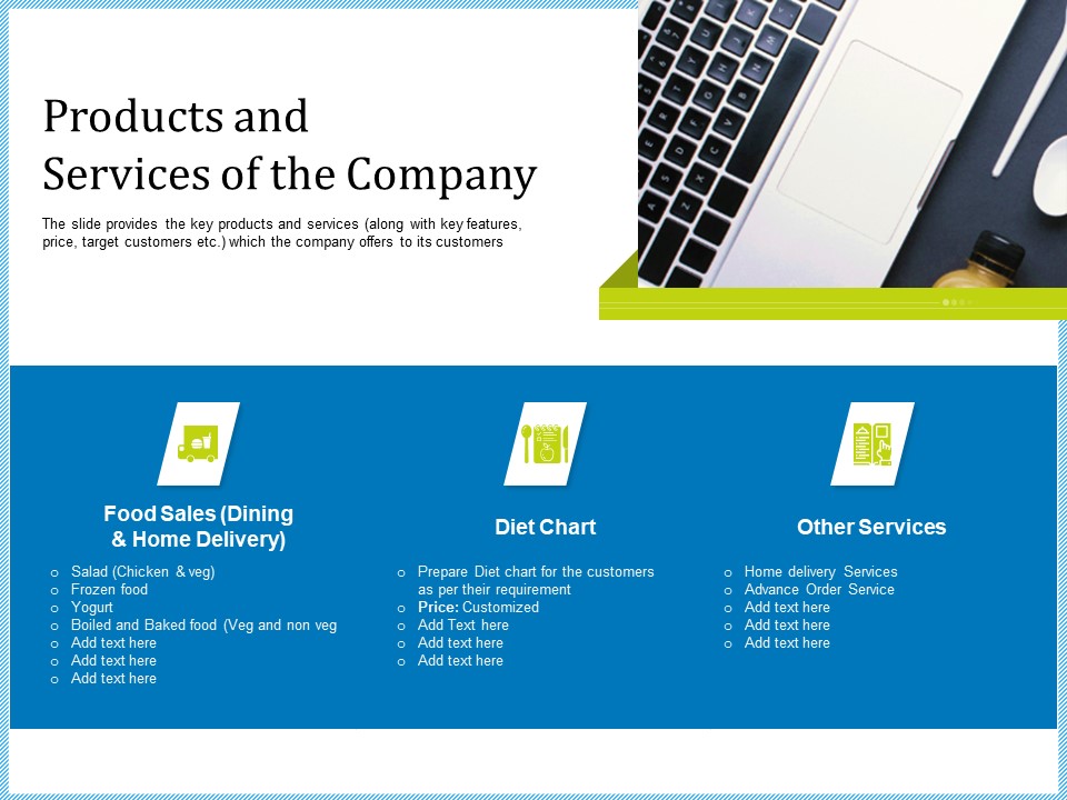 Pitch Deck For Short Term Debt Financing Products And Services Of The Company Themes PDF