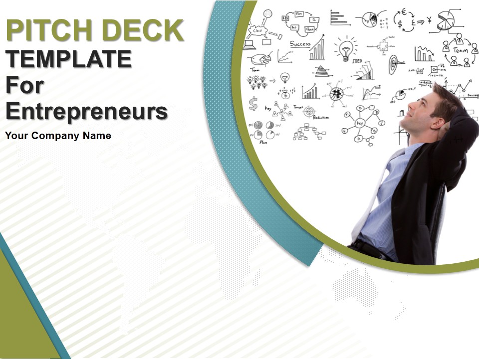 Pitch Deck Template For Entrepreneurs Ppt PowerPoint Presentation Complete Deck With Slides