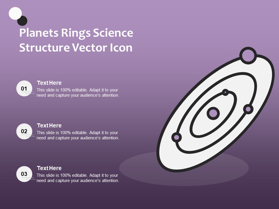 Planets Rings Science Structure Vector Icon Ppt PowerPoint Presentation File Show PDF