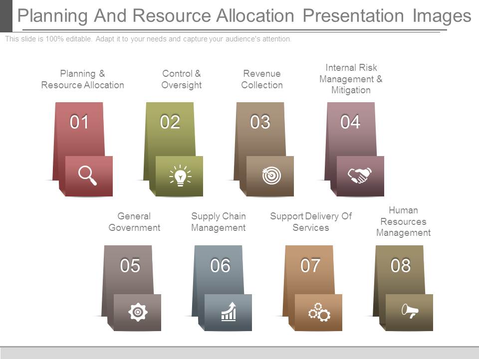Planning And Resource Allocation Presentation Images