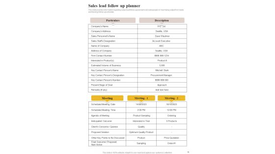 Playbook To Manage Sales And Marketing Content Template