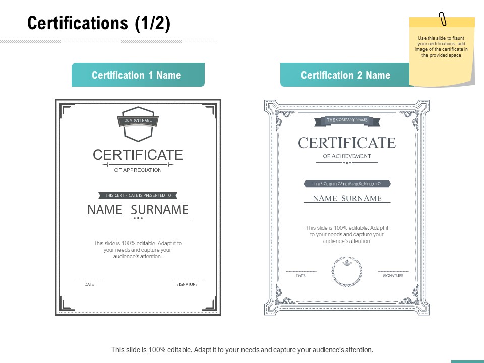 Plumbing Sanitary Works Certifications Ppt Infographic Template Backgrounds PDF
