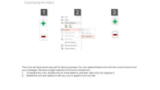 Plus Minus Signs To Define Pros And Cons Powerpoint Template