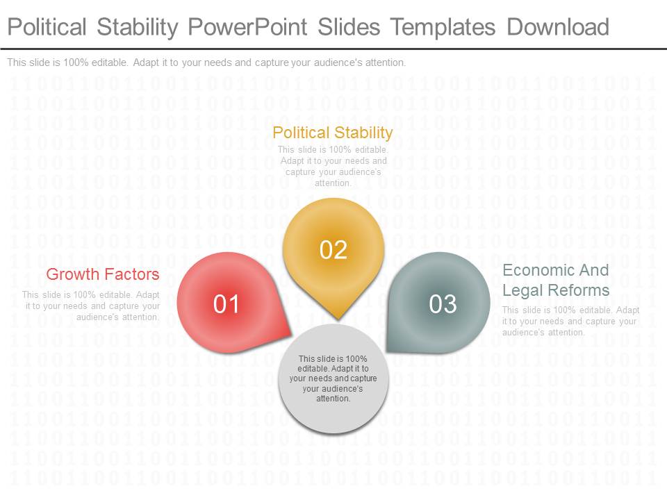 Political Stability Powerpoint Slides Templates Download