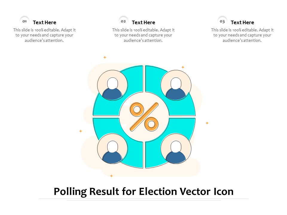 Polling Result For Election Vector Icon Ppt PowerPoint Presentation Infographic Template Vector PDF