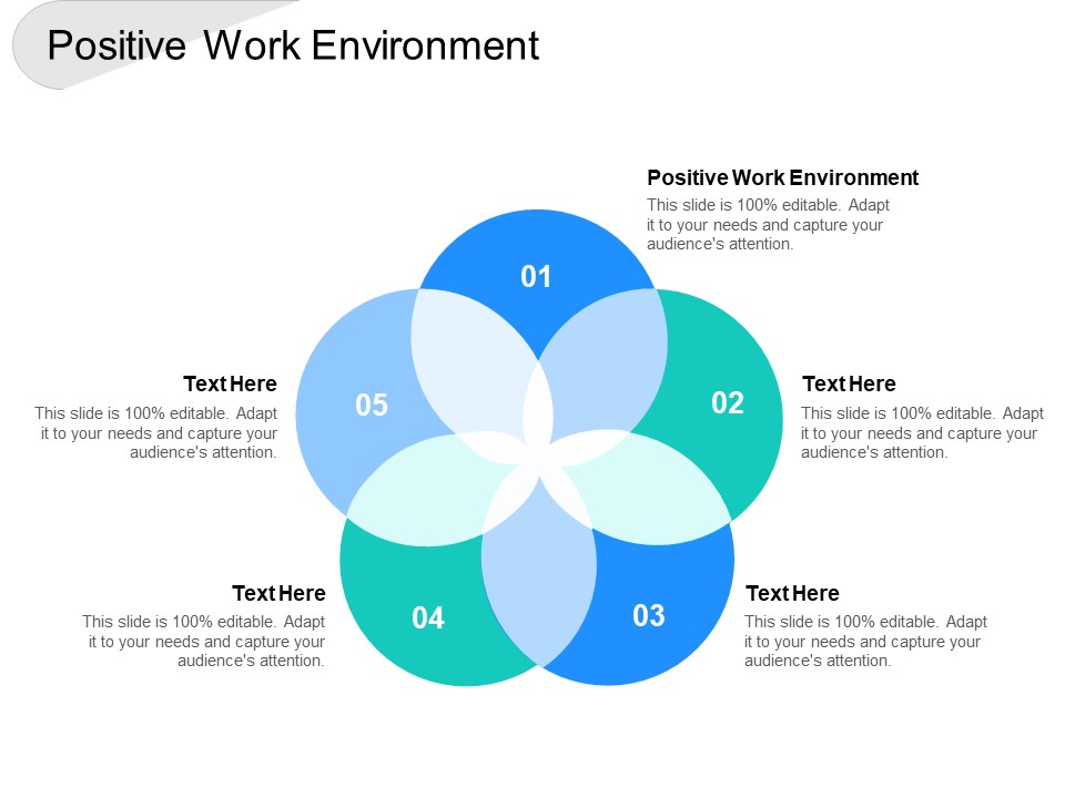 Positive Work Environment Ppt PowerPoint Presentation Pictures Example Cpb