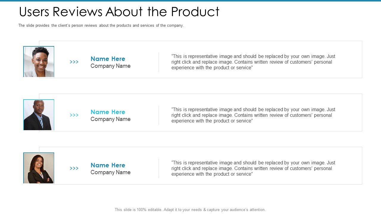 Post Initial Pubic Offering Market Pitch Deck Users Reviews About The Product Slides PDF