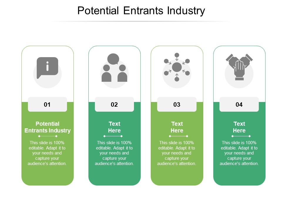 Potential Entrants Industry Ppt PowerPoint Presentation Styles Visual Aids Cpb