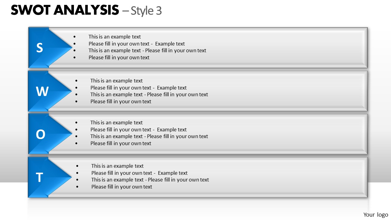 PowerPoint Presentation Editable Swot Analysis Ppt Layout