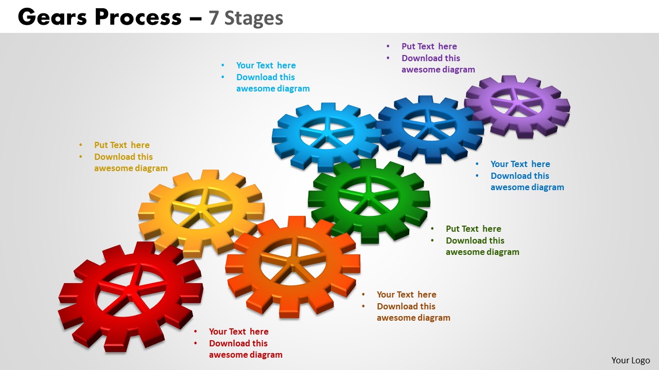PowerPoint Presentation Process Gears Process Ppt Backgrounds