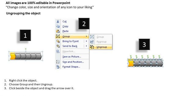 PowerPoint Process Teamwork Flow Process Ppt Design