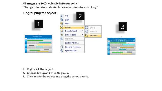 PowerPoint Slide Project Planning Gantt Chart Ppt Templates