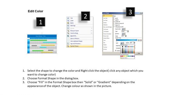PowerPoint Slide Project Planning Gantt Chart Ppt Templates
