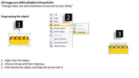 PowerPoint Slidelayout Process Lego Blocks Ppt Process