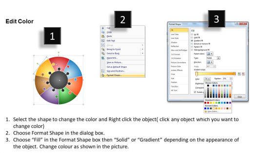 PowerPoint Slides Marketing Circular Puzzle Ppt Layouts