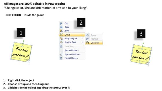PowerPoint Templates Business Post It Notes Ppt Themes